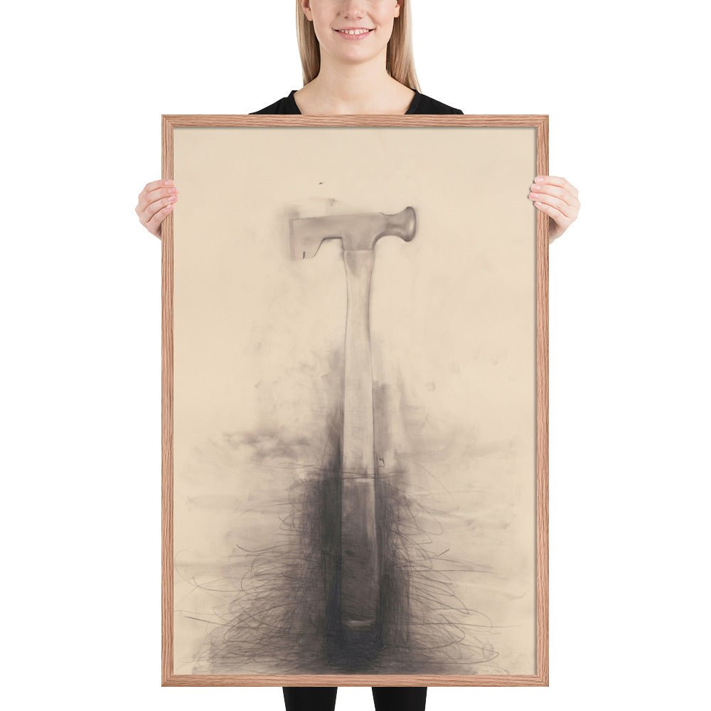 Untitled from Untitled Tool Series by Jim Dine, Framed poster