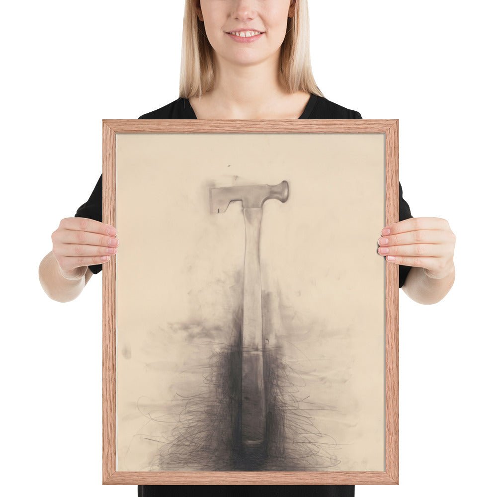 Untitled from Untitled Tool Series by Jim Dine, Framed poster