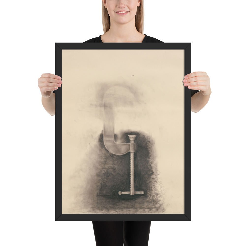 Untitled from Untitled Tool Series by Jim Dine, Framed poster