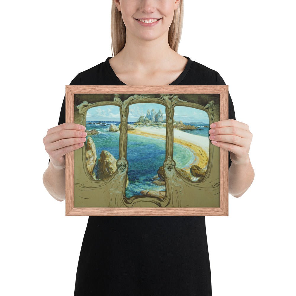 View from a Carriage Window by Frantisek Kupka, Framed poster
