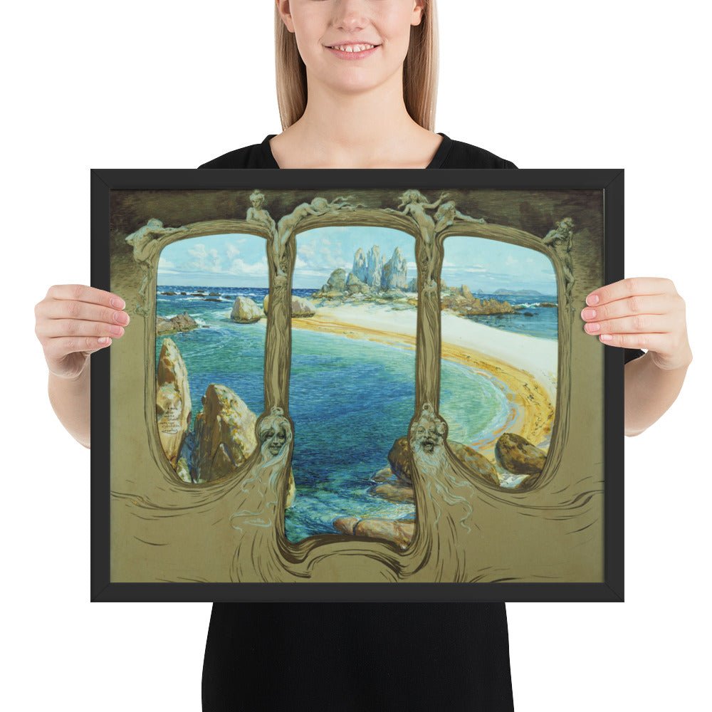 View from a Carriage Window by Frantisek Kupka, Framed poster