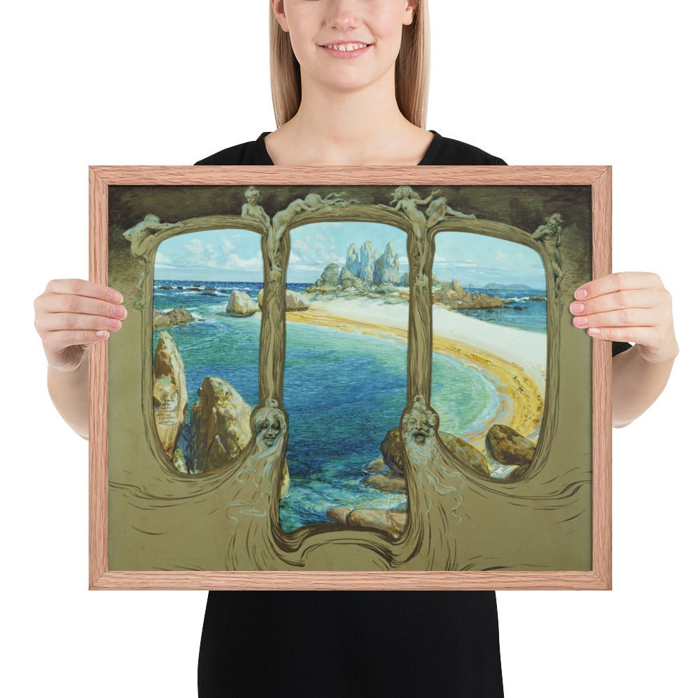 View from a Carriage Window by Frantisek Kupka, Framed poster