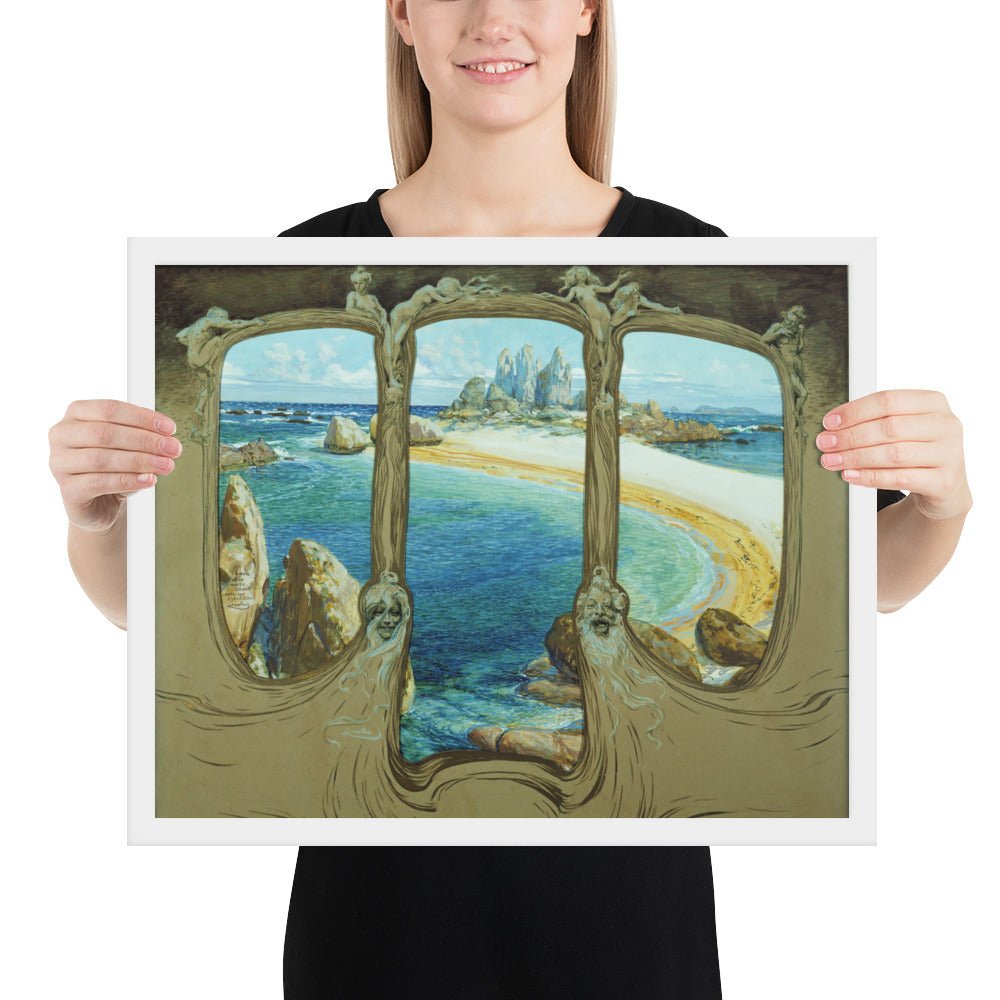 View from a Carriage Window by Frantisek Kupka, Framed poster