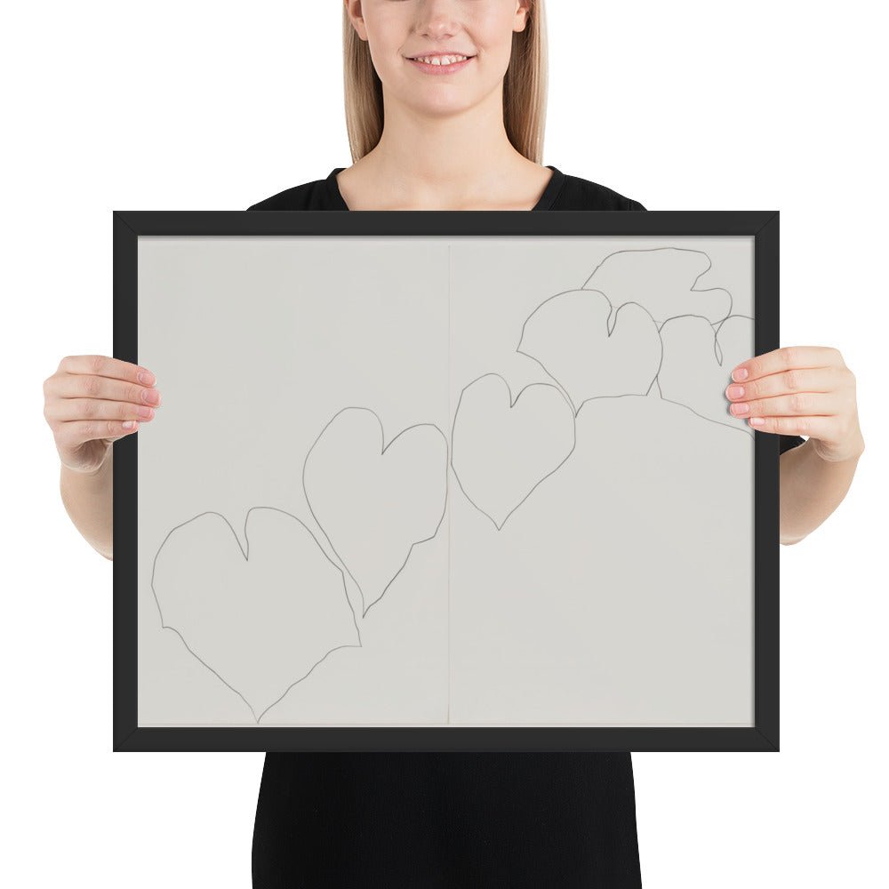 Wild Grape by Ellsworth Kelly, Framed poster