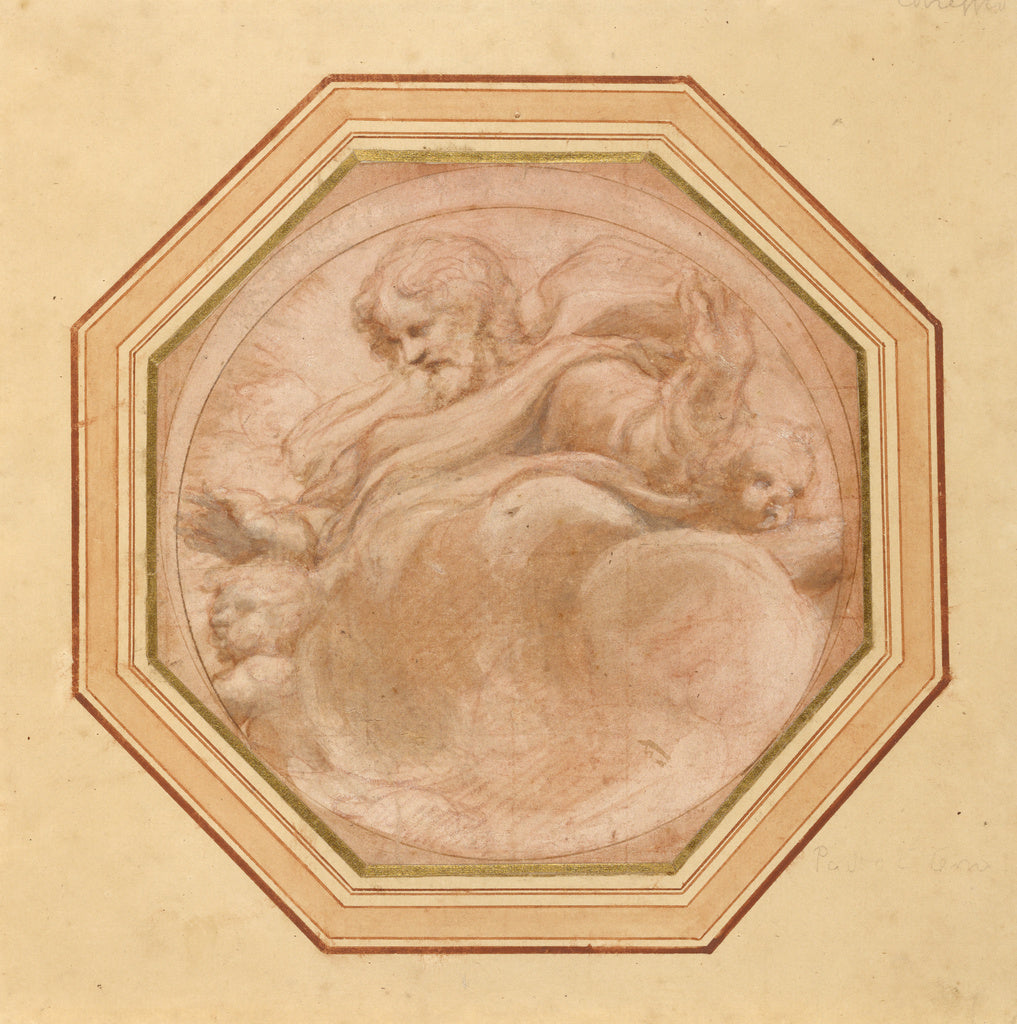 Correggio :Christ in Glory, Poster Print Wall Art
