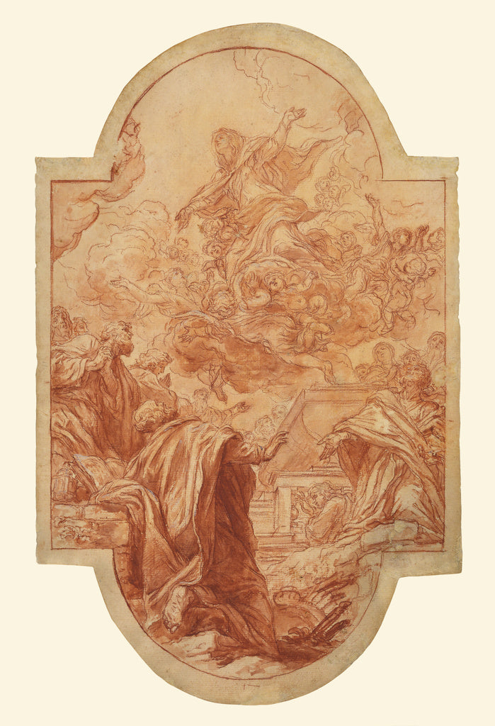 Volterrano :Assumption of the Virgin, Poster Print Wall Art