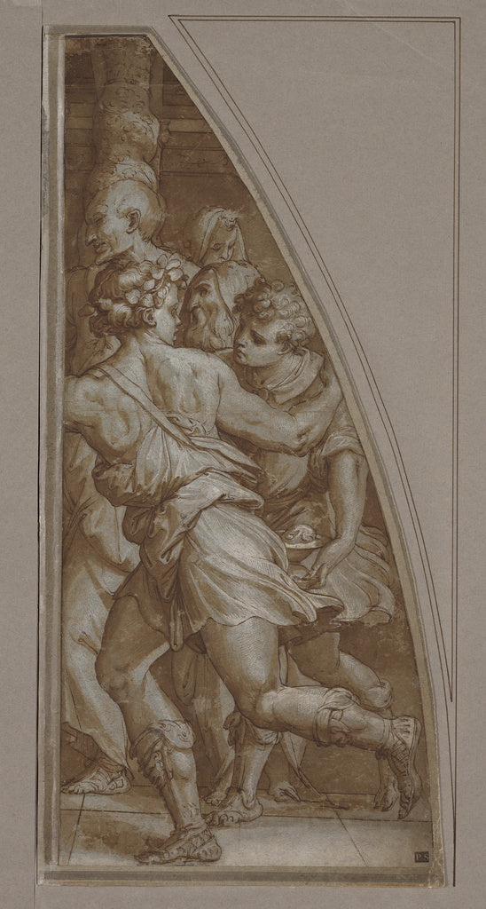 Giorgio Vasari:Youth Running, Poster Print Wall Art