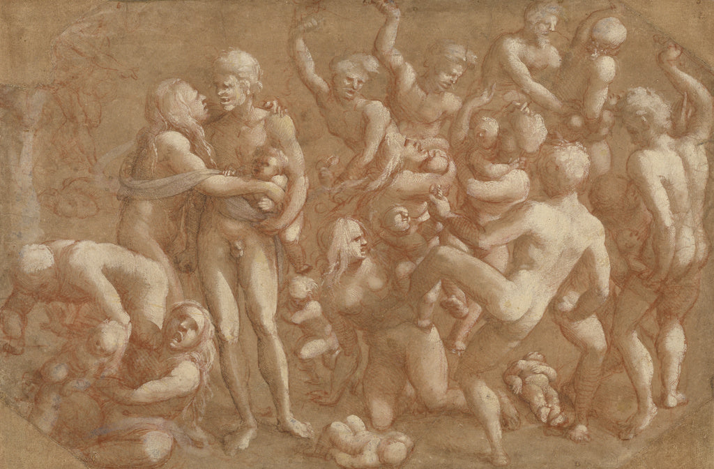 Amico Aspertini:Massacre of the Innocents, Poster Print Wall Art
