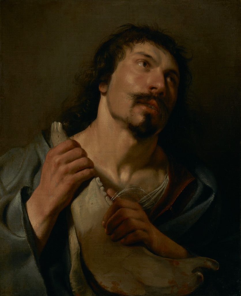 Salomon de Bray:Samson with the Jawbone, Poster Print Wall Art