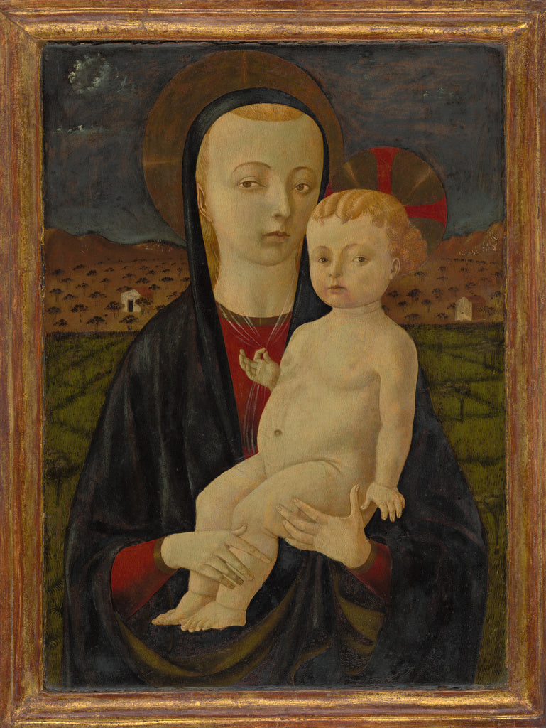 Paolo UccelloWorkshop of:Madonna and Child, Poster Print Wall Art