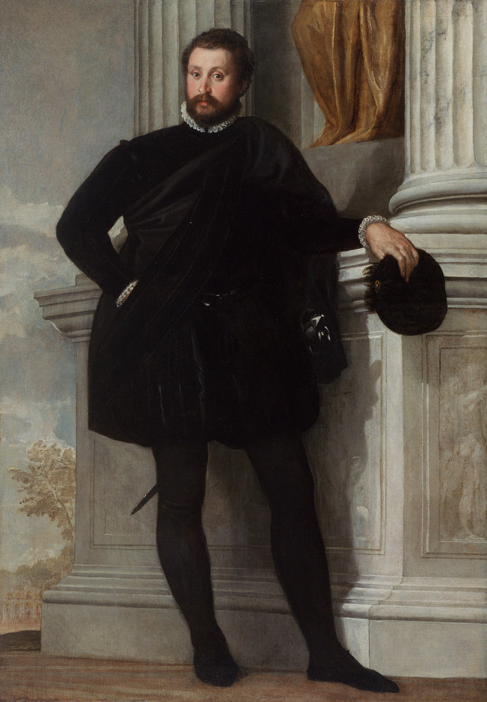 Paolo Veronese :Portrait of a Man, Poster Print Wall Art