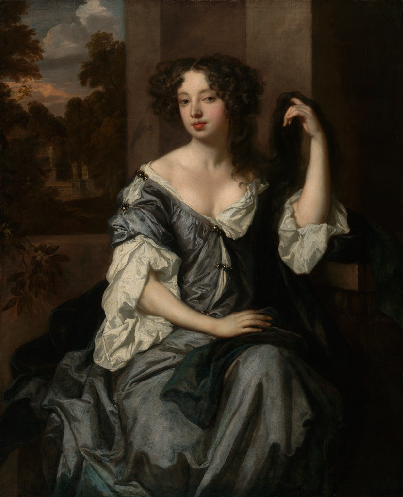 Peter Lely:Portrait of Louise de Keroualle, Duchess of Ports, Poster Print Wall Art