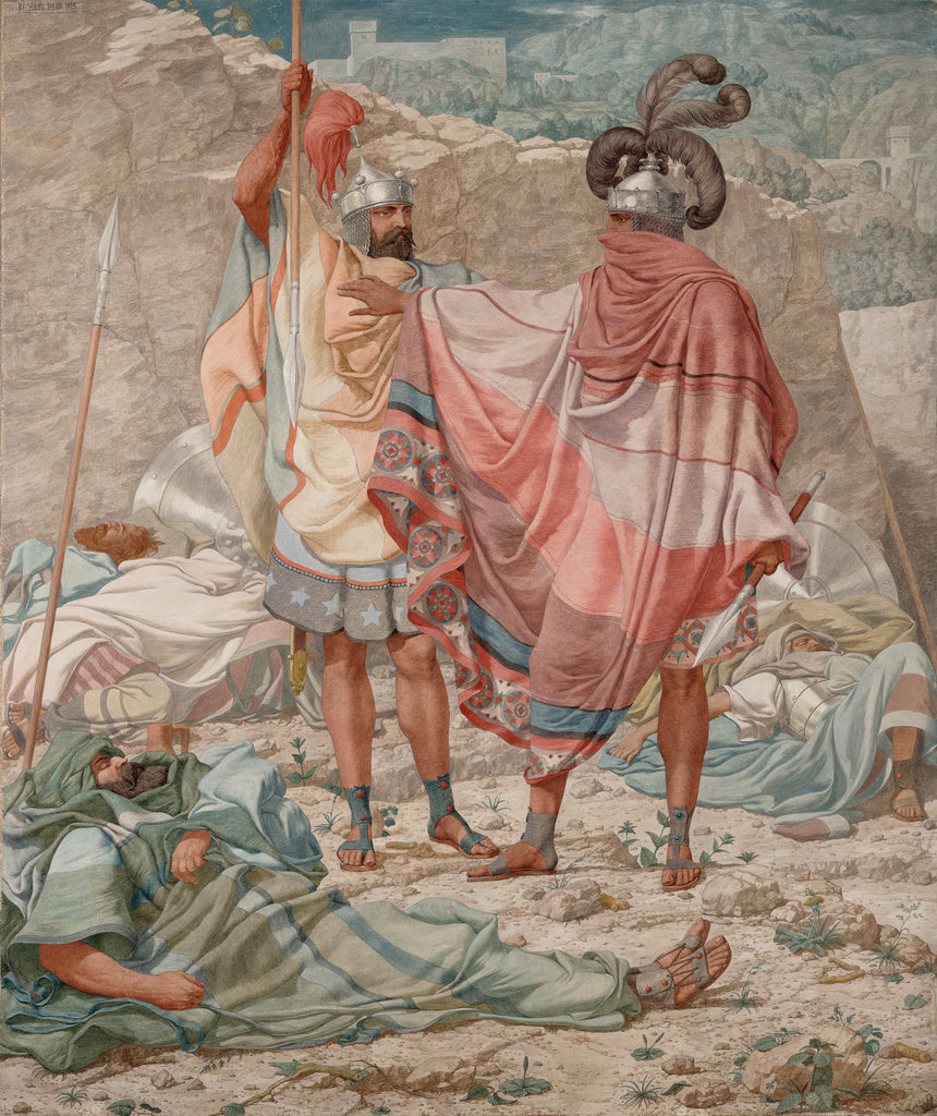 Richard Dadd:Mercy: David Spareth Saul's Life, Poster Print Wall Art