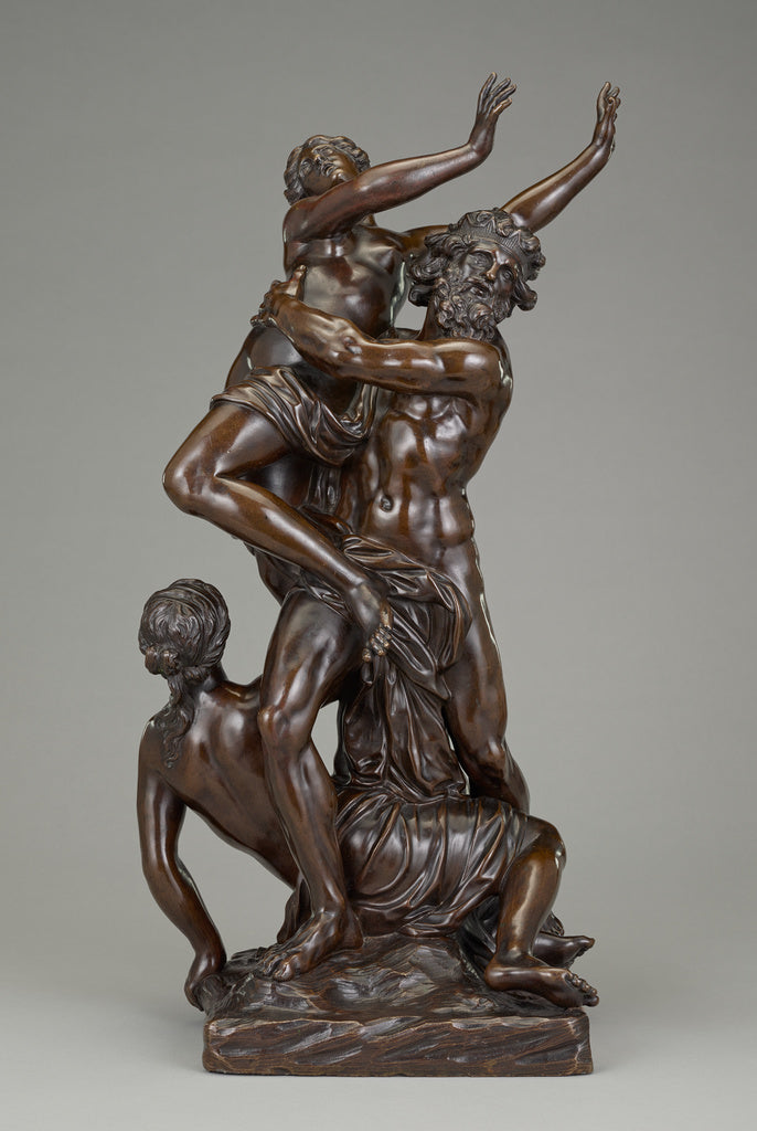 François GirardonAfter model by:Pluto Abducting Proserpine, Poster Print Wall Art