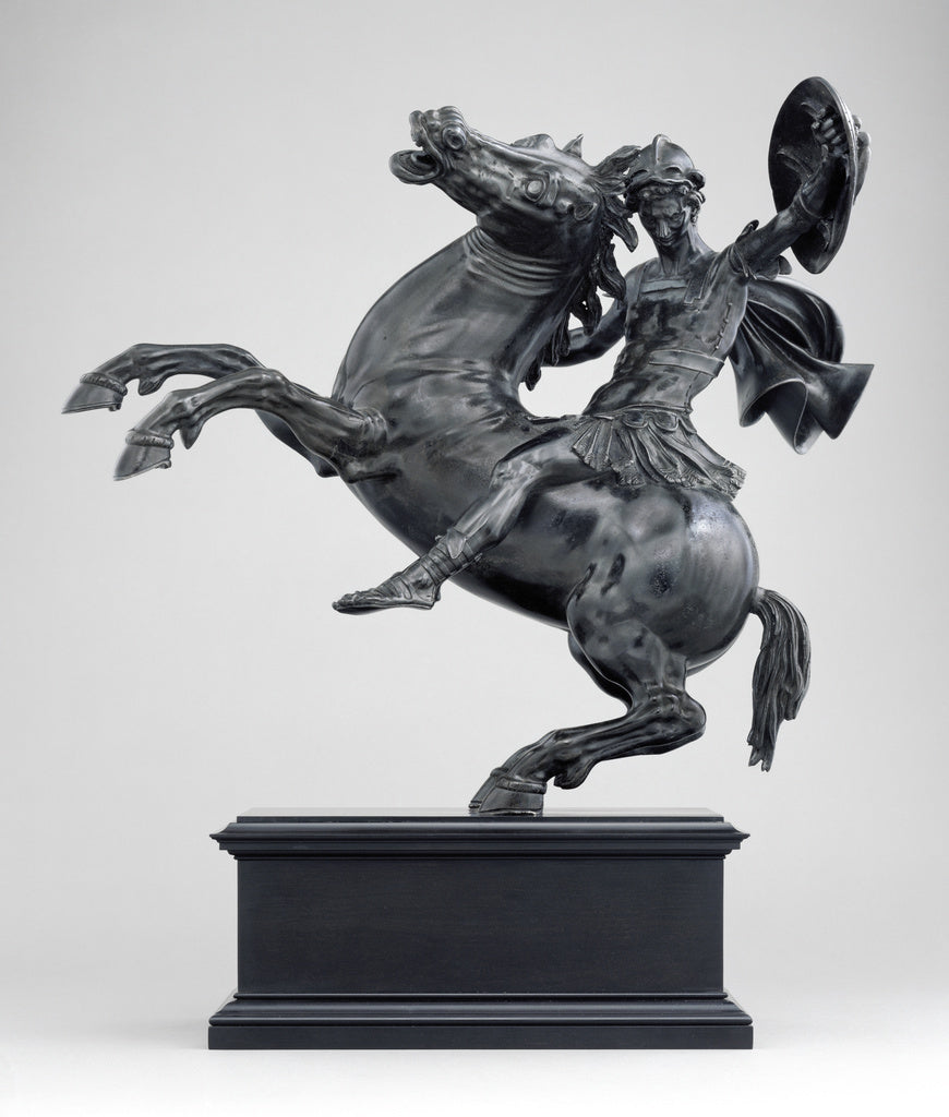Willem Danielsz. van Tetrode:Warrior on Horseback, Poster Print Wall Art