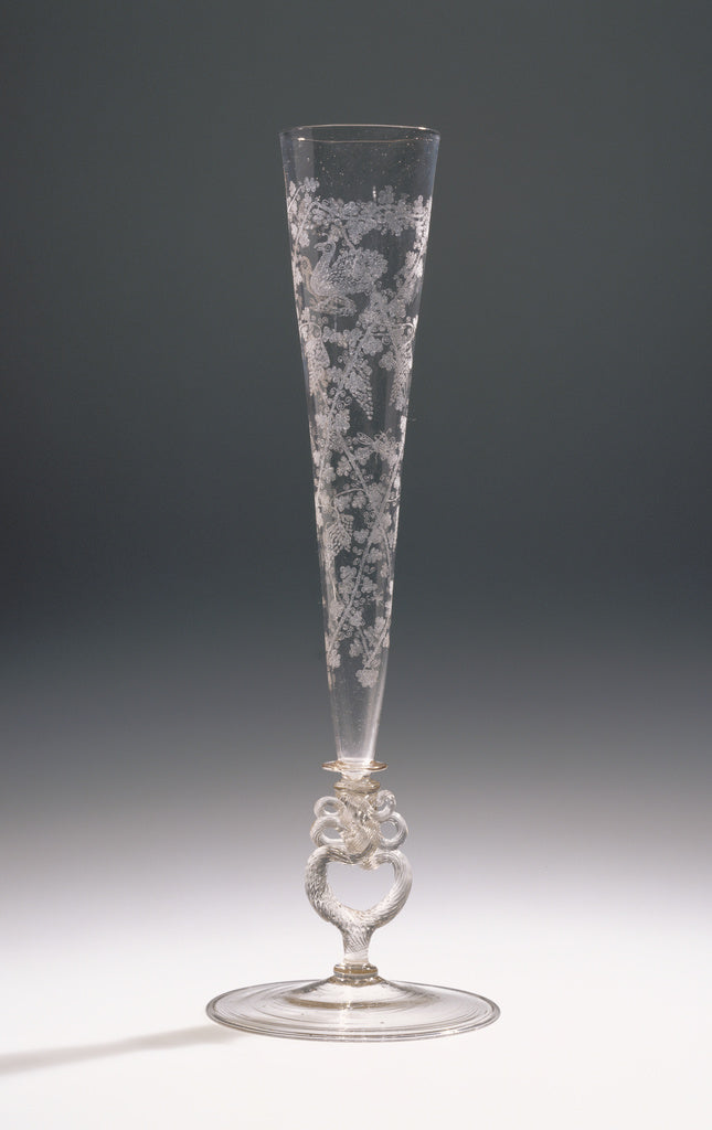 Unknown:Flute Glass, Poster Print Wall Art