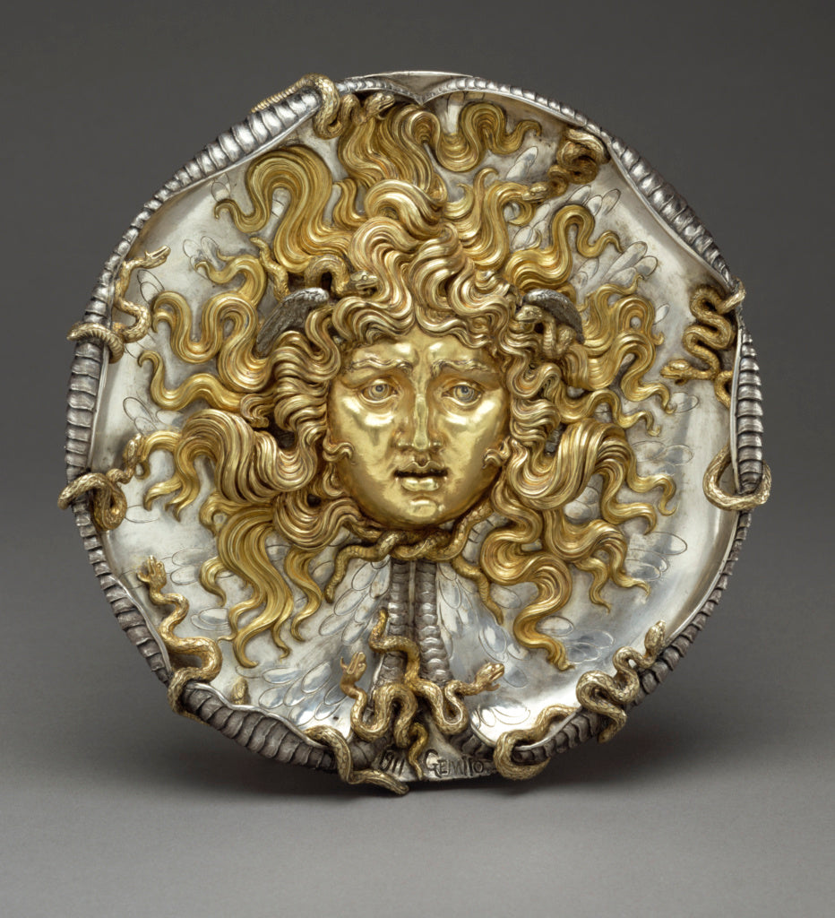 Vincenzo Gemito:Medusa, Poster Print Wall Art