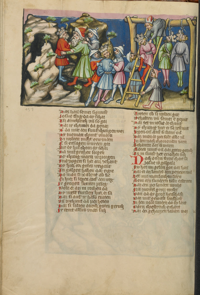 Rudolf von EmsUnknown:The Hanging of the Five Kings, Poster Print Wall Art