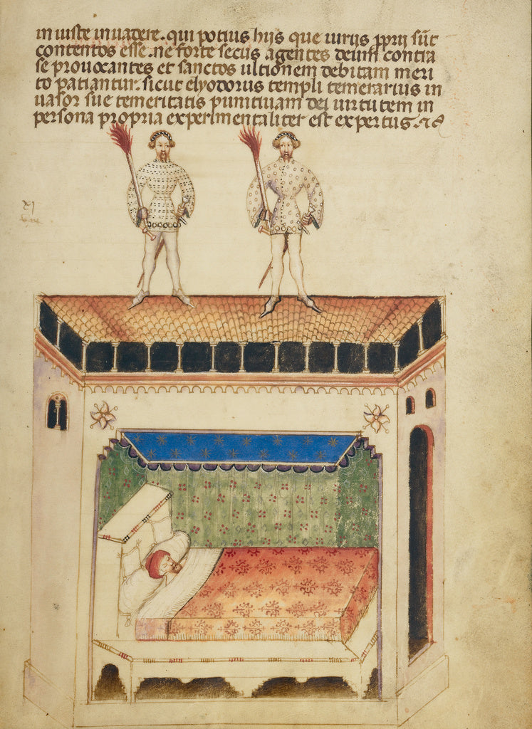 Anovelo da ImbonateAttributed to:Saints Aimo and Vermondo St, Poster Print Wall Art