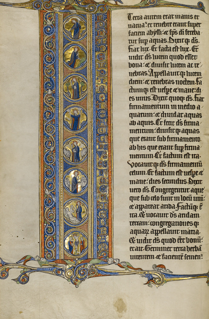 Unknown:Marquette Bible, vol. 1, Poster Print Wall Art