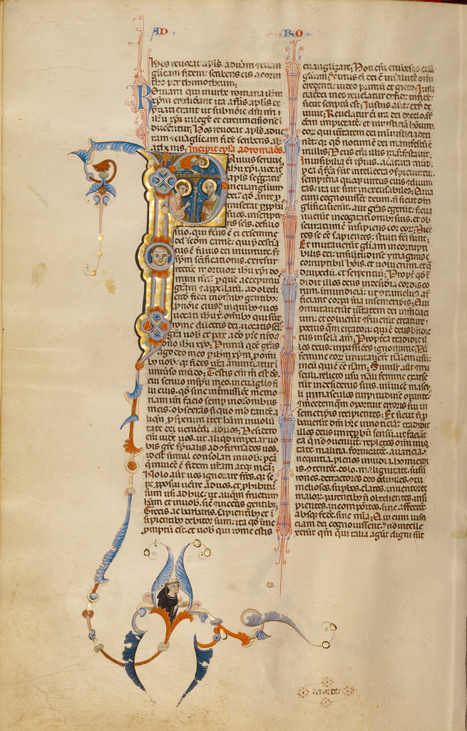 Unknown:Initial P: Saint Paul in Conversation, Poster Print Wall Art