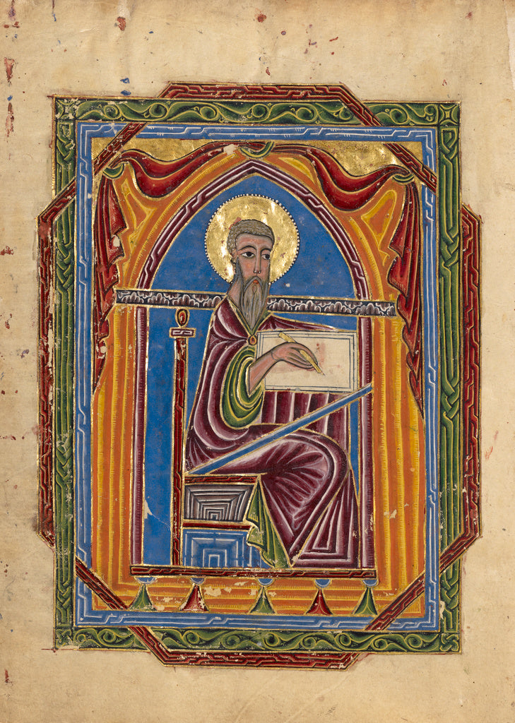 Mesrop of Khizan:Saint Matthew, Poster Print Wall Art