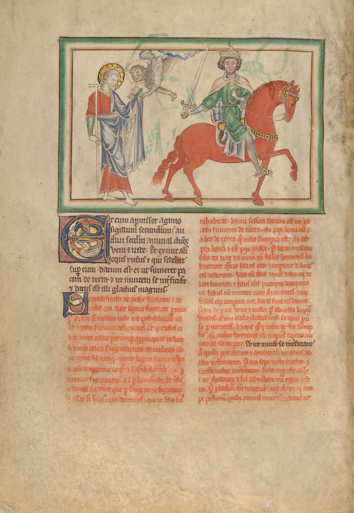 Unknown:The Opening of the Second Seal: The Second Horseman;, Poster Print Wall Art
