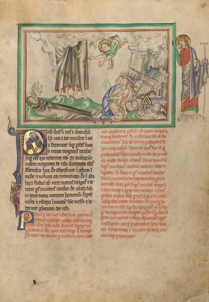 Unknown:The Removal of the Two Witnesses and the Destruction, Poster Print Wall Art