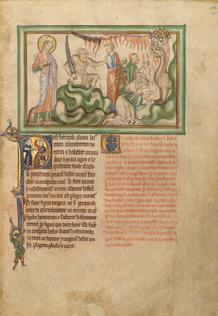 Unknown:The Beast from the Earth and the Adoration of the Be, Poster Print Wall Art