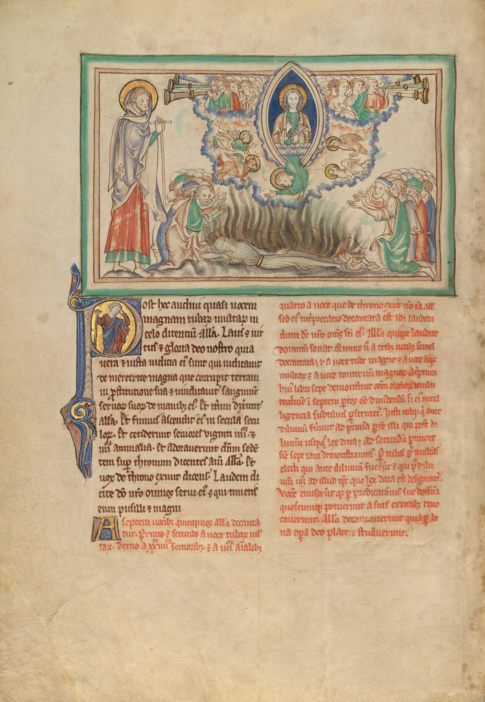 Unknown:Heavenly Praise of the Victor over the Harlot, Poster Print Wall Art