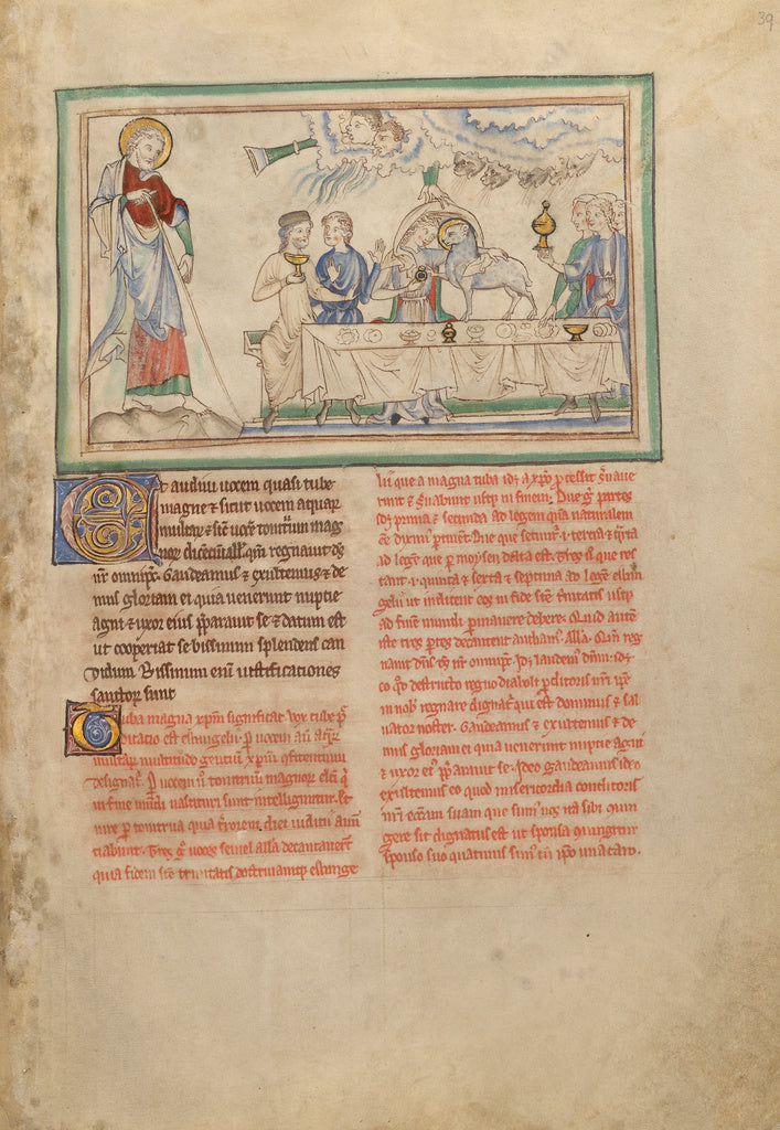 Unknown:The Marriage of the Lamb, Poster Print Wall Art