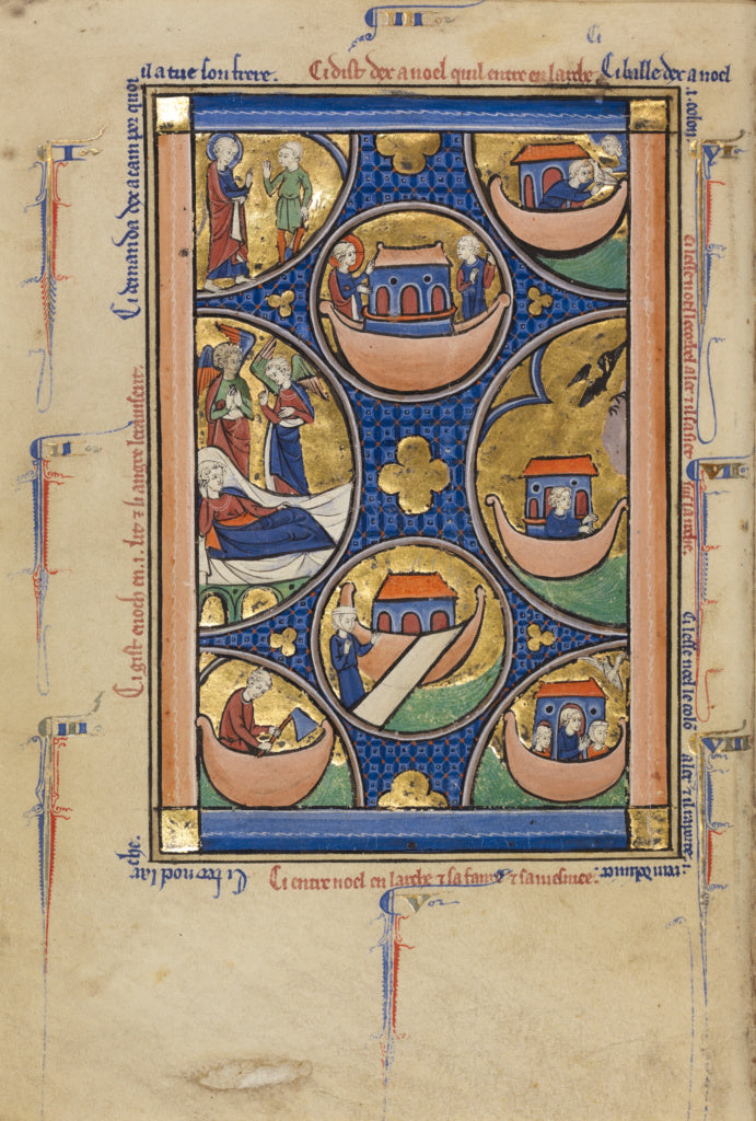 Unknown:Scenes from the Life of Noah, Poster Print Wall Art