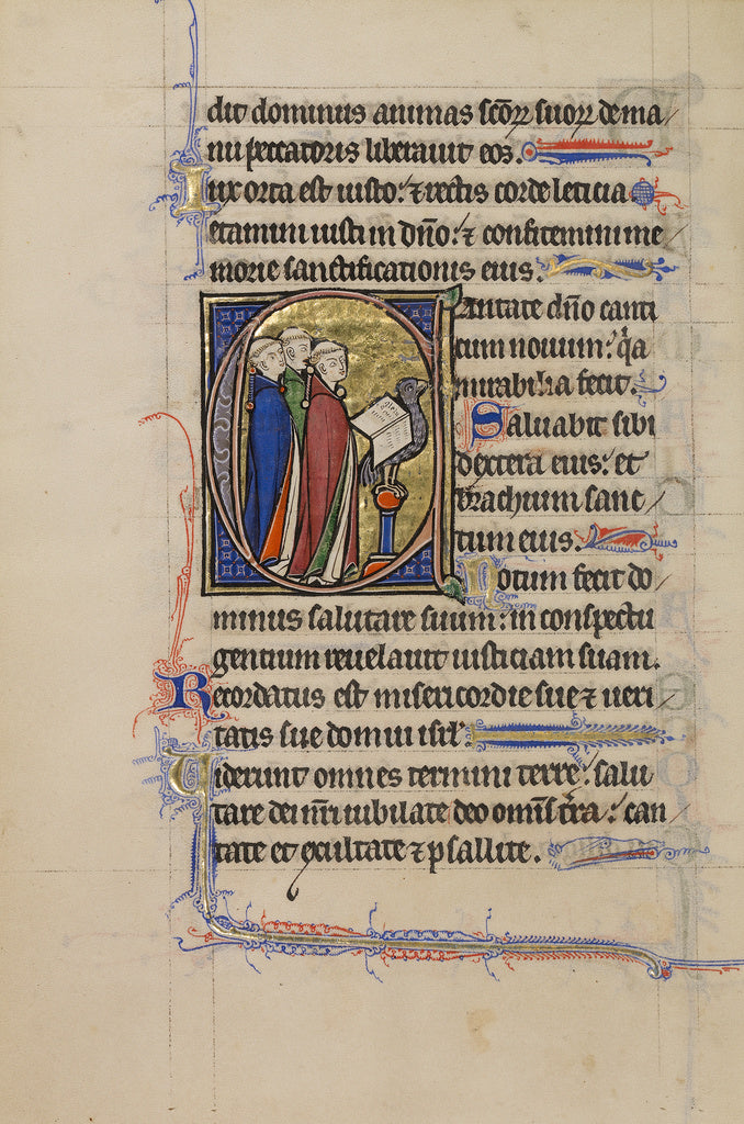 Unknown:Initial C: Clerics Singing, Poster Print Wall Art