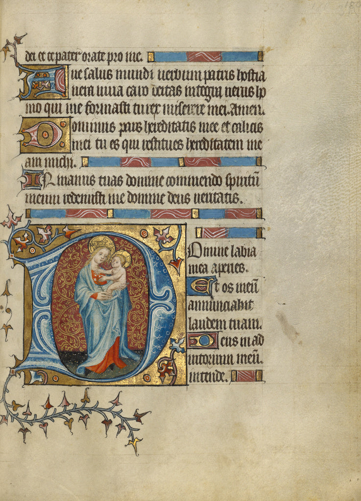 Unknown:Initial D: The Virgin and Child, Poster Print Wall Art