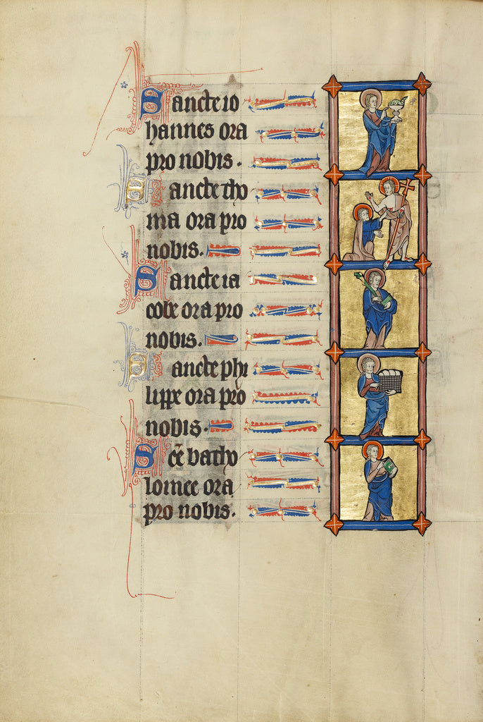 Unknown:Saint John the Evangelist with the Poisoned Chalice;, Poster Print Wall Art