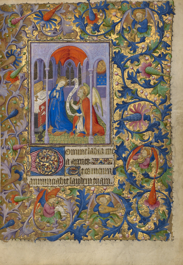 Boucicaut MasterFollower of the:The Annunciation,16x12"(A3)Poster