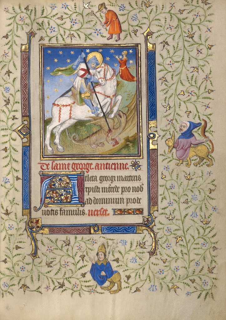 Egerton MasterFollower of the:Saint George and the Dragon,16x12"(A3)Poster