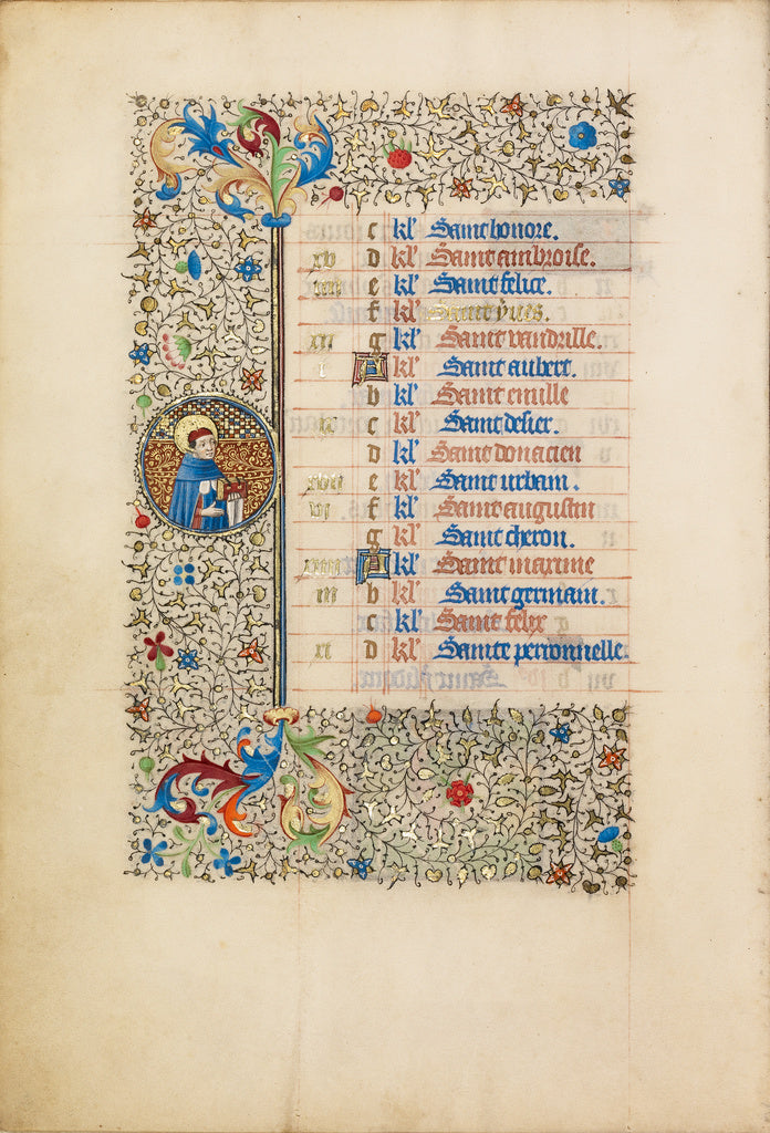 Bedford MasterWorkshop of the:May Calendar Page; Saint Ives, Poster Print Wall Art