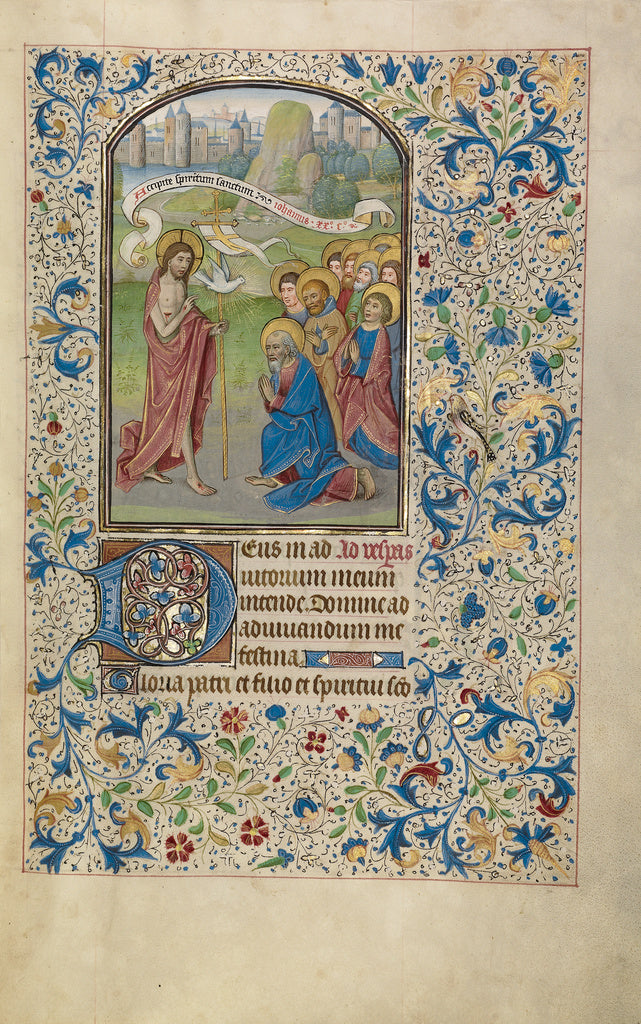 Willem Vrelant:The Apostolic Mission, Poster Print Wall Art