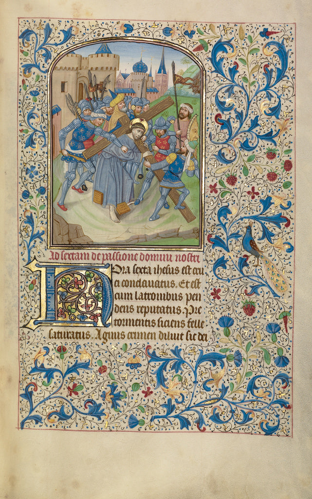 Willem Vrelant:The Way to Calvary, Poster Print Wall Art