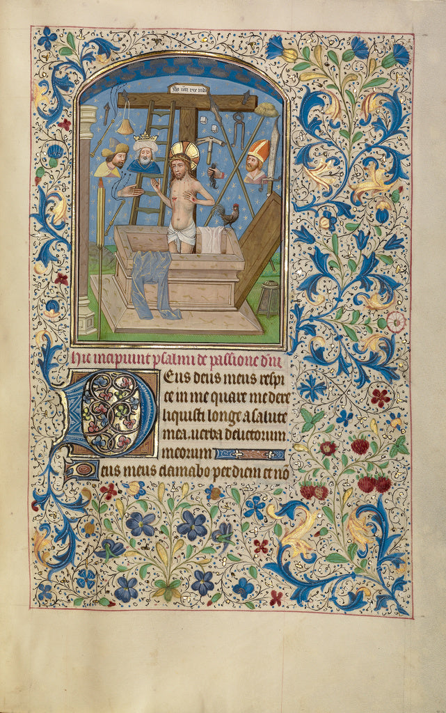 Willem Vrelant:The Man of Sorrows, Poster Print Wall Art