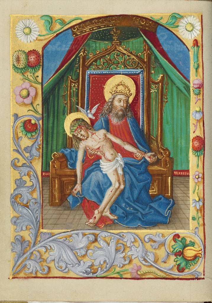 Unknown:The Throne of Grace Trinity, Poster Print Wall Art