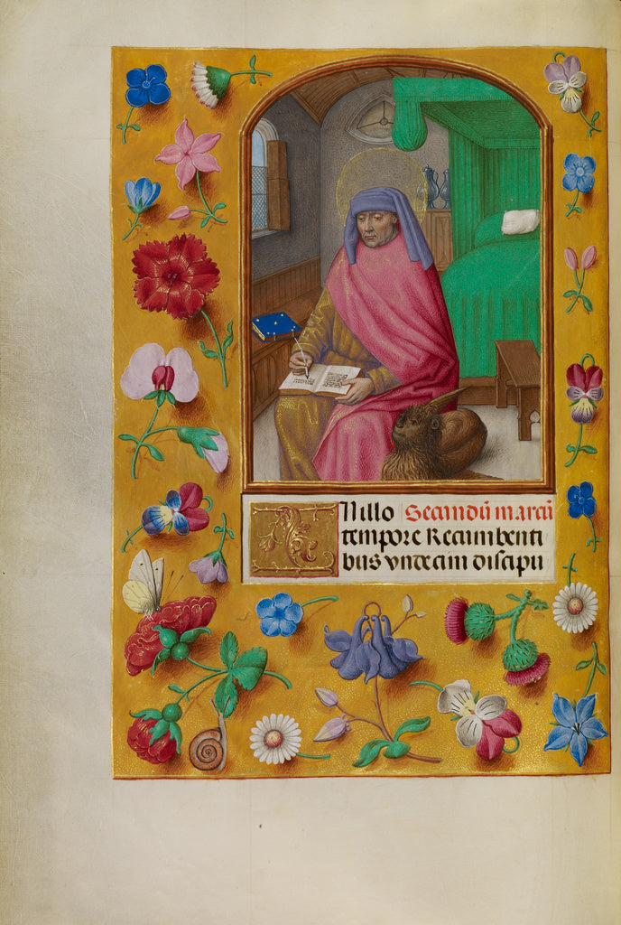 Master of the First Prayer Book of MaximilianWorkshop of:Sai, Poster Print Wall Art