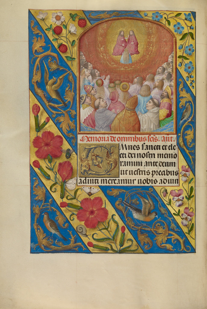 Master of the First Prayer Book of MaximilianWorkshop of:All, Poster Print Wall Art