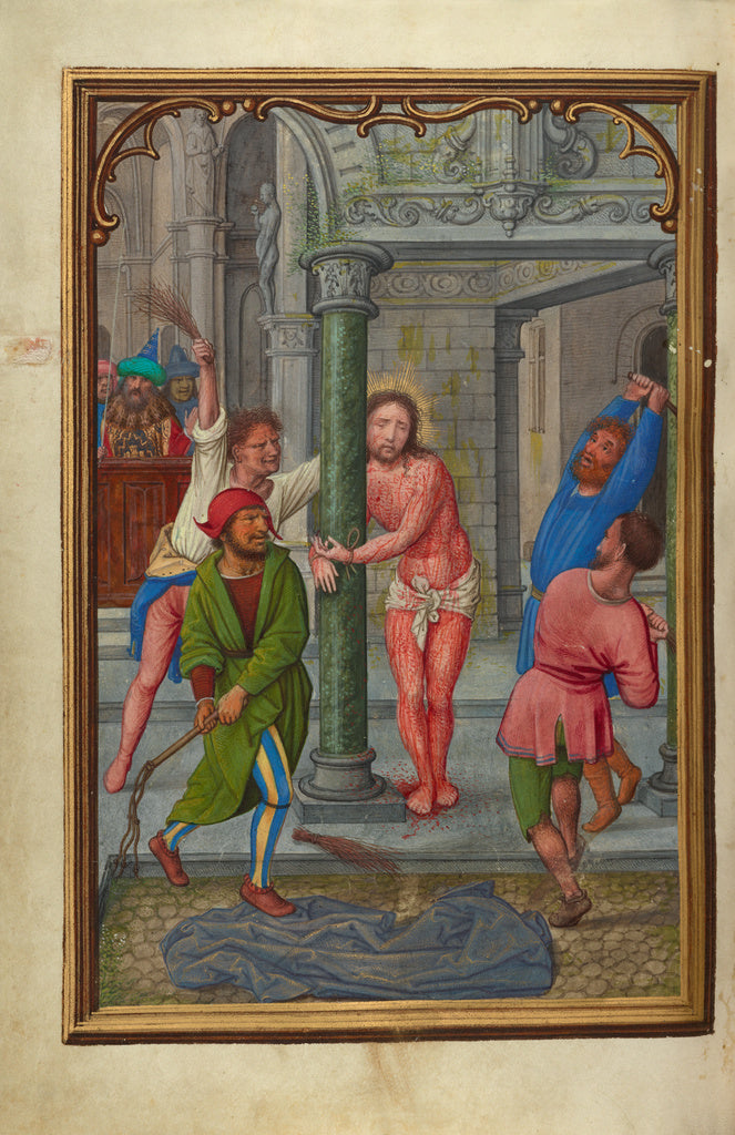 Simon Bening:The Flagellation, Poster Print Wall Art