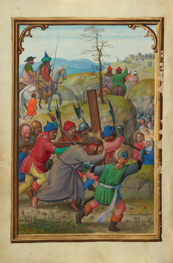 Simon Bening:The Way to Calvary, Poster Print Wall Art