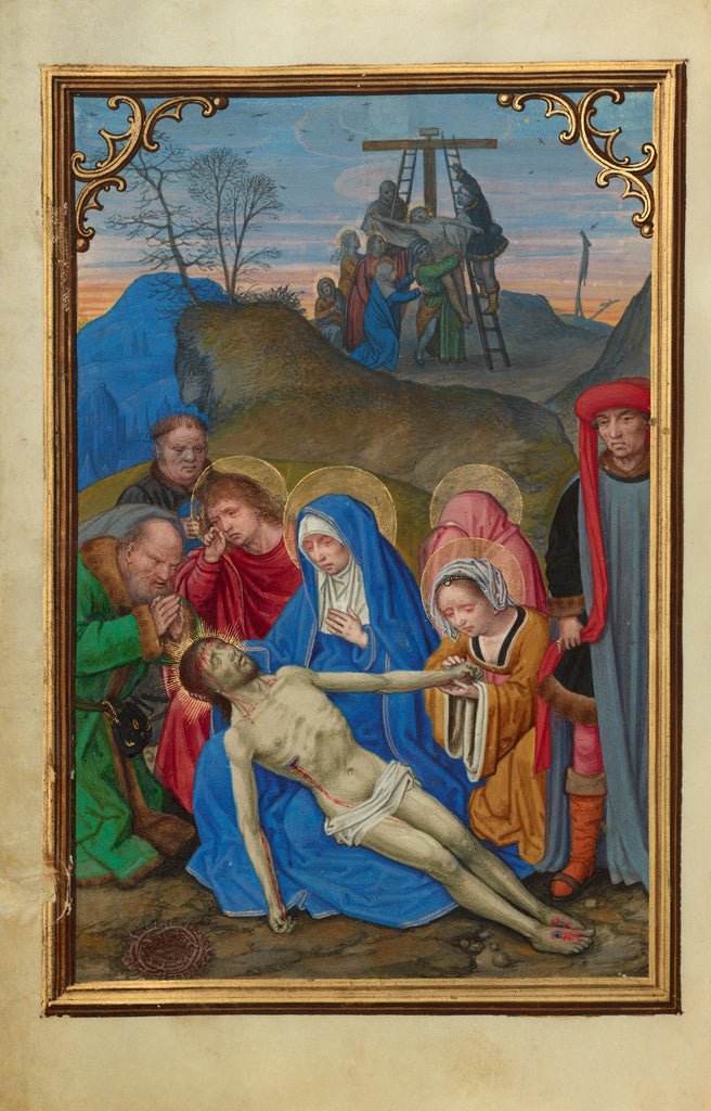 Simon Bening:The Lamentation, Poster Print Wall Art