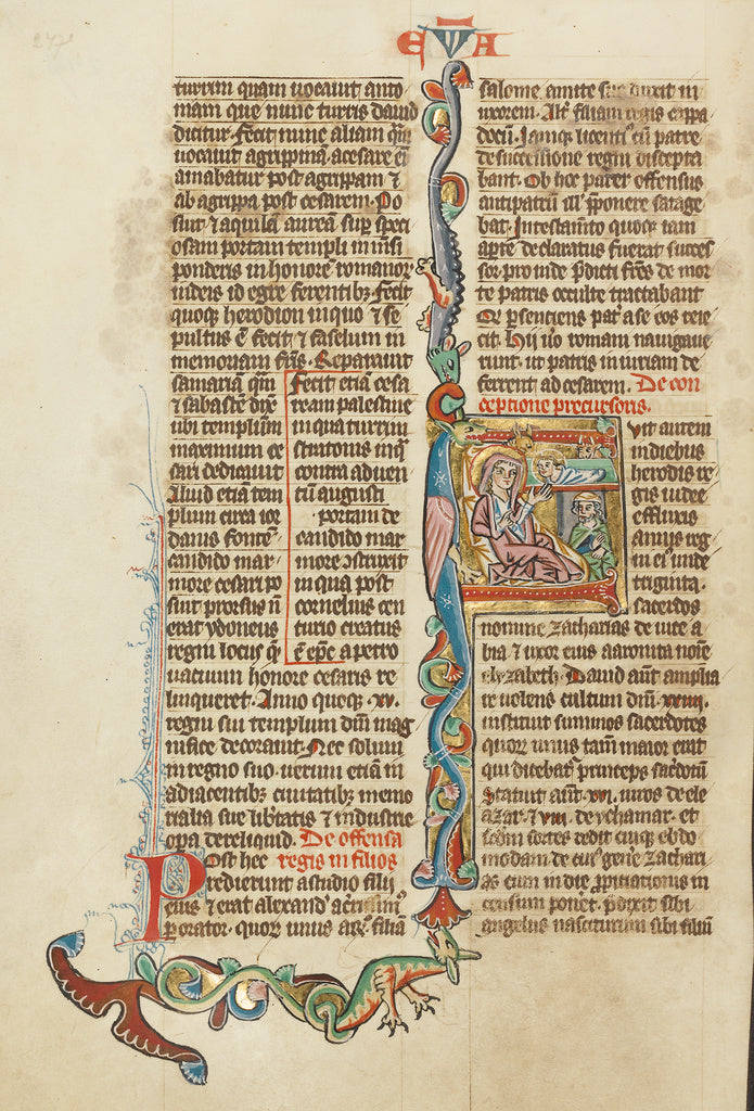 Peter ComestorUnknown:Historia Scholastica, Poster Print Wall Art