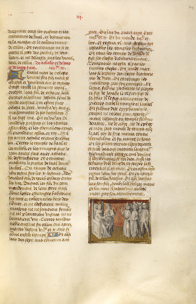 Unknown:Lykurgos Showing his Law Book to the Spartans, Poster Print Wall Art