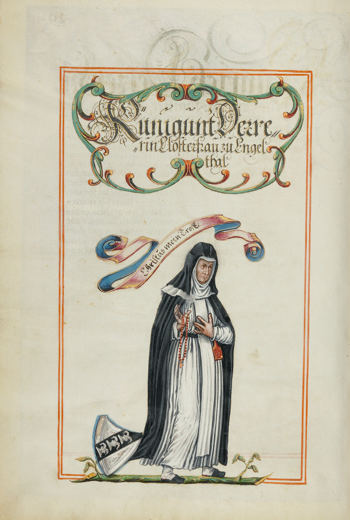 Unknown:The Fifth Generation, Kunigunt Derrer, Poster Print Wall Art
